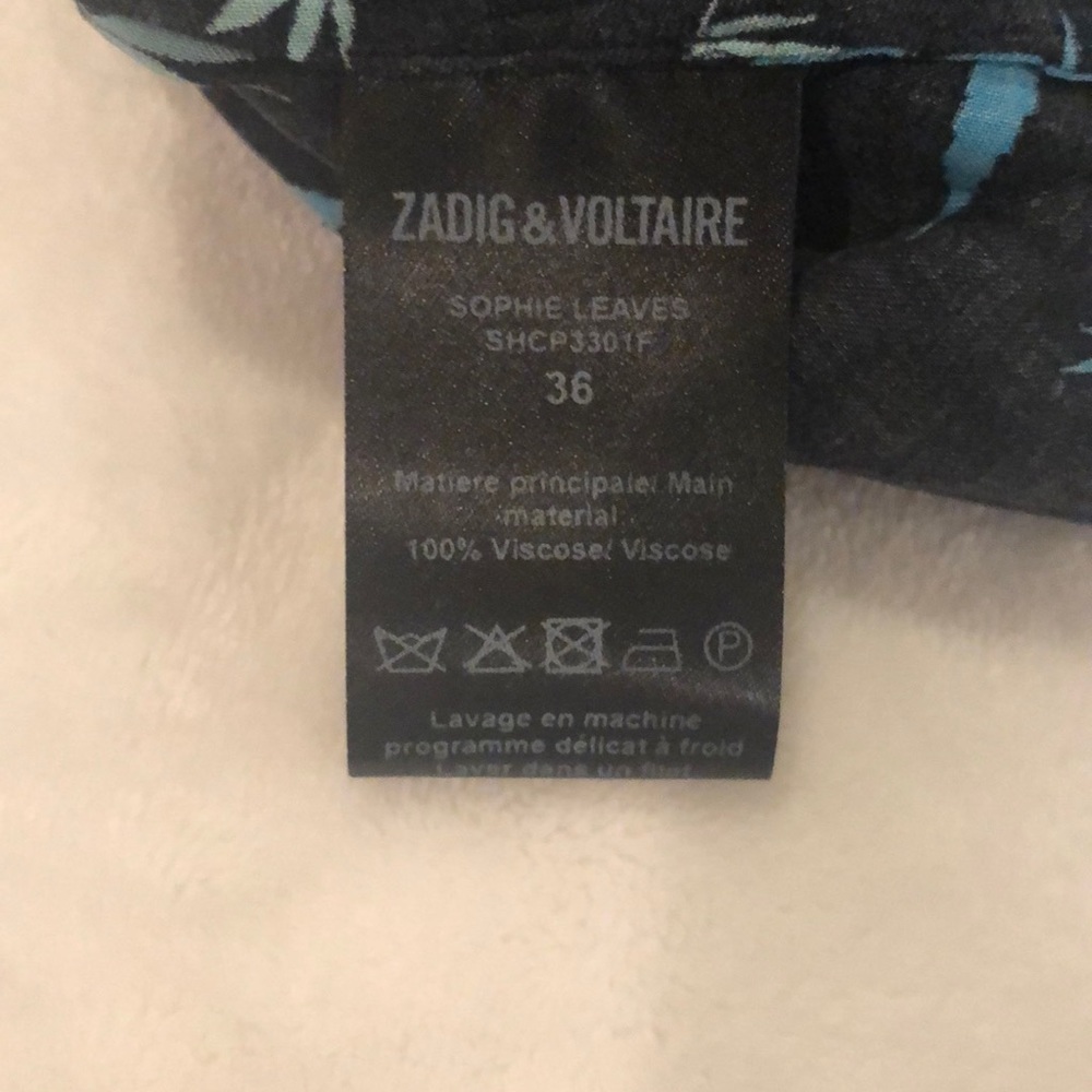 Zadig & Voltaire Sophie Leaves Short - Picture 4 of 9